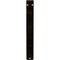 Ekena Millwork Loera Wrought Iron Bracket, (Single center brace), Antiqued Brass 1 1/2"W x 7 1/2"D x 10"H BKTM01X07X10SLOABS - alternate 5